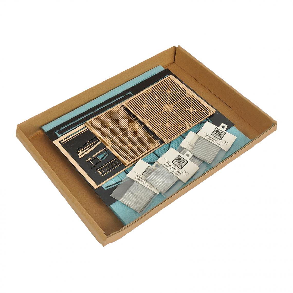 marque generique - 1:35th DIY Dioramas Modèle de Bâtiment Kits, L'architecture Ruines Maison Scène, Mise En Page Accessoire - Voitures