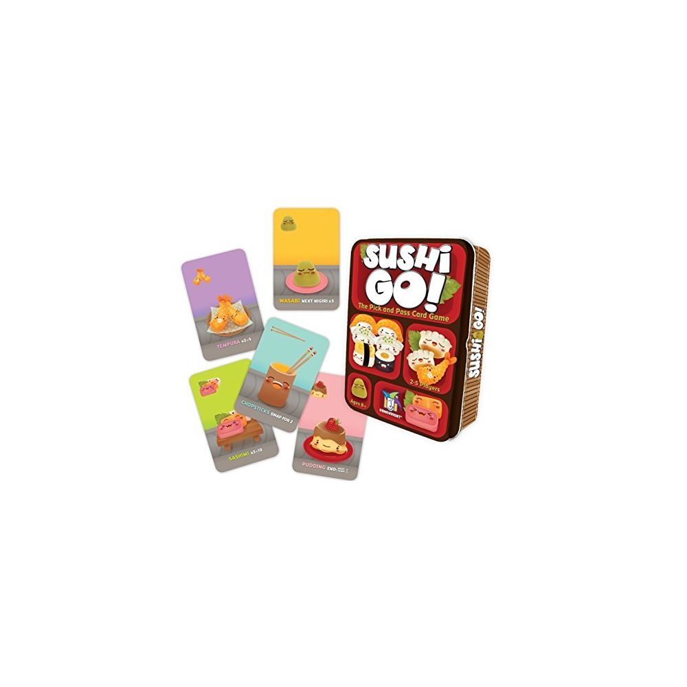 Gamewright - Sushi Go - The Pick and Pass Card Game - Jeux de cartes