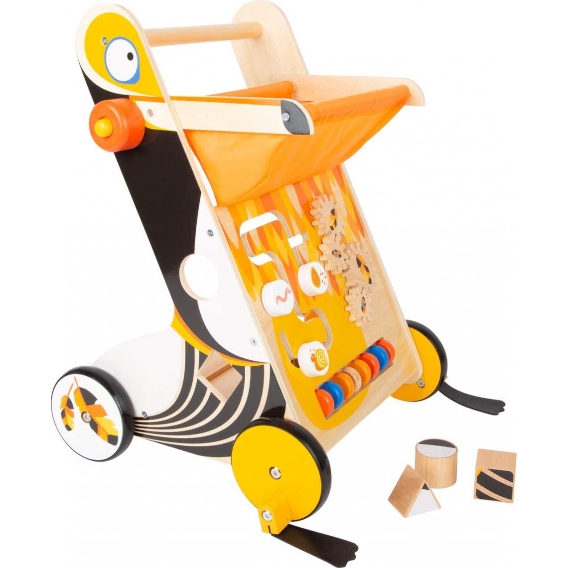 Small Foot - chariot trotteur pour marche et motricité Foot- Babytoys - Jeux d'éveil
