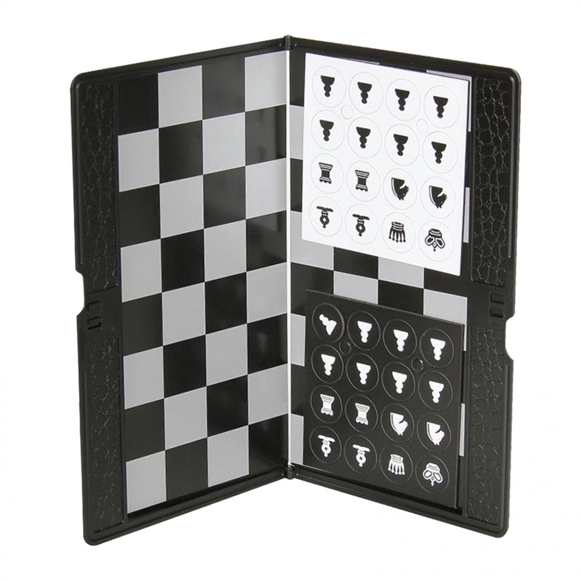 marque generique - Mini jeu d'échecs magnétique voyage taille 7x7 portable - Jeux de stratégie