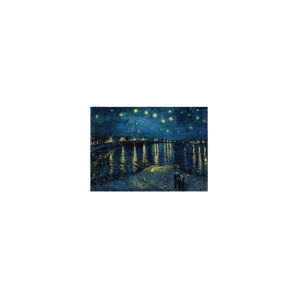 Ravensburger - Puzzle 1000 pièces - Van Gogh : Nuit étoilée - Animaux