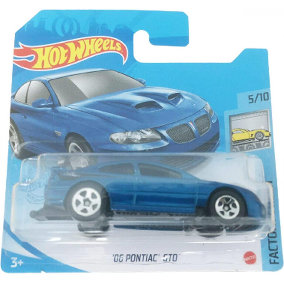 Hot Wheels - véhicule Pontiac GTO Factory Fresh 5/10 - Voiture de collection miniature