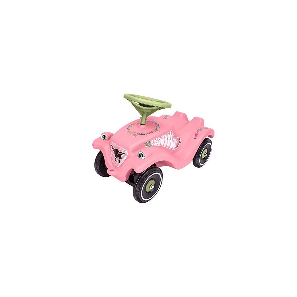 BIG - BIG Bobby Car Classic Flower Ride-on - Pink - Tricycle