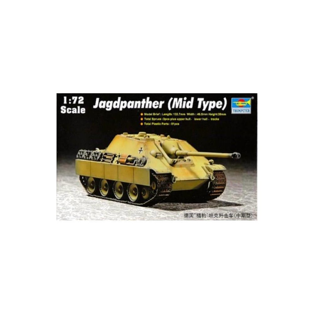 Trumpeter - Maquette Char Jagdpanther (mid Type) - Chars