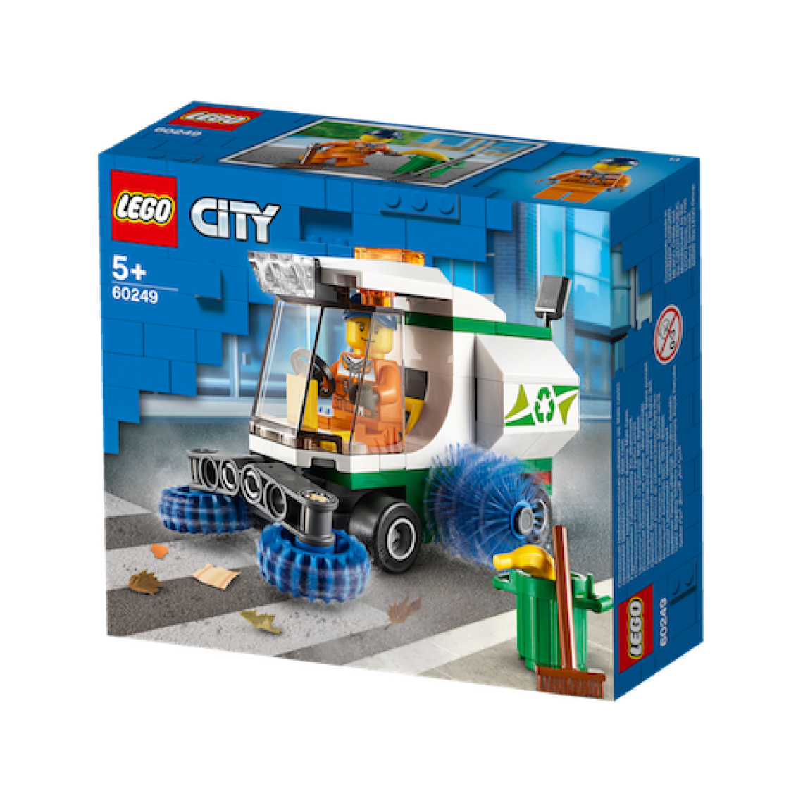 Lego - 60249 La balayeuse de voirie LEGO® City - Briques Lego