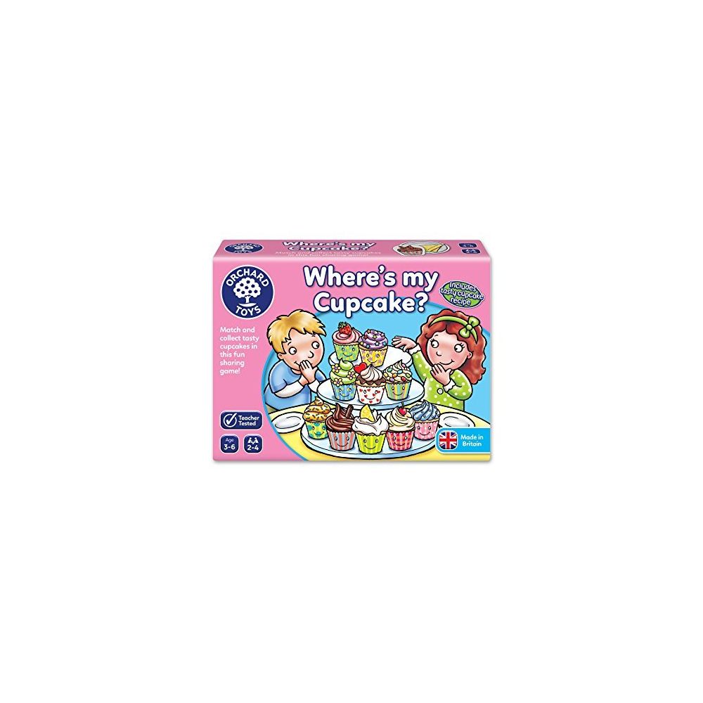 Orchard Toys - Orchard Toys Where's My Cupcake Board Game - Jeux de cartes