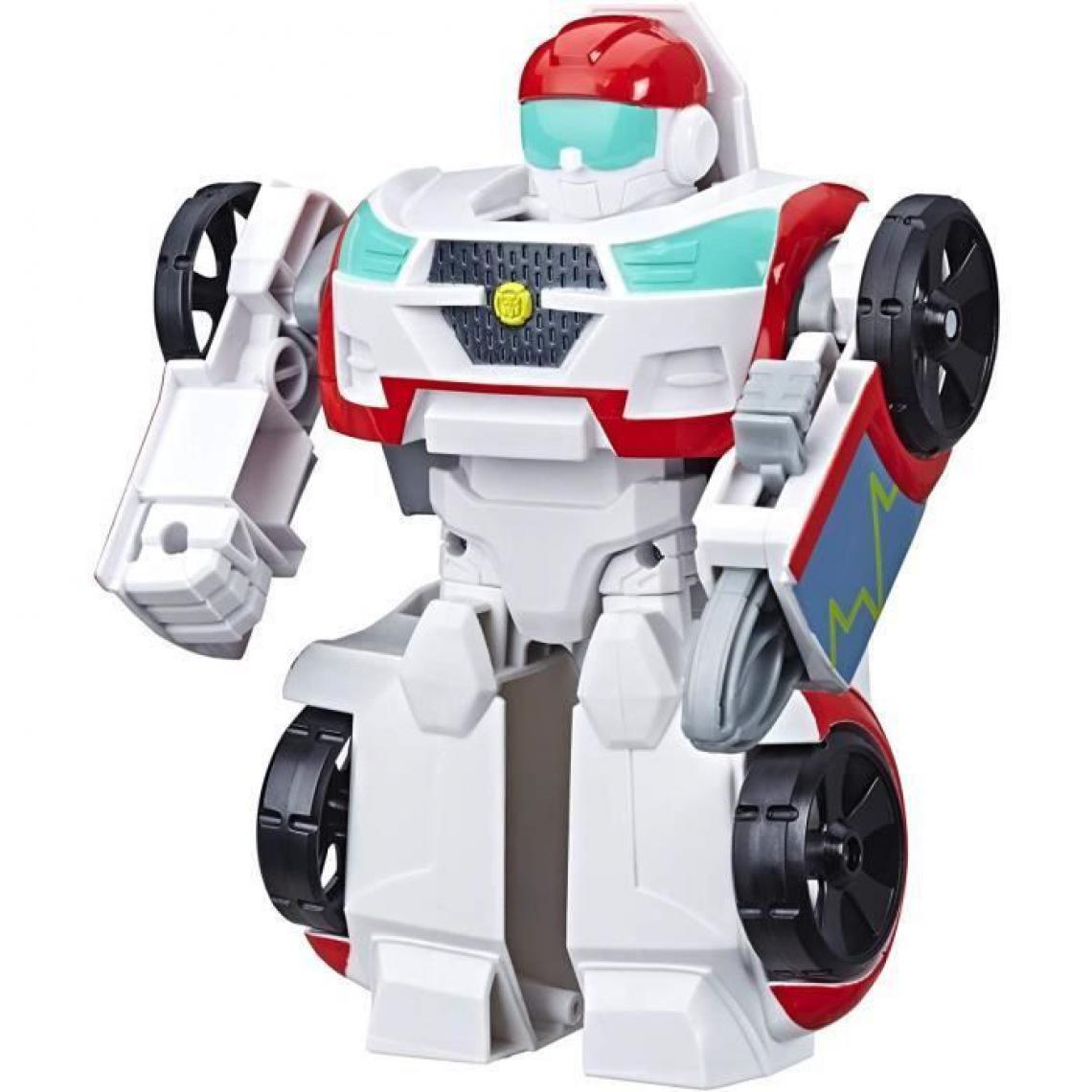 Hasbro - Transformers Playskool Rescue Bots Academy - Robot Secouriste Medix de 15cm - Jouet transformable 2 en 1 - Films et séries