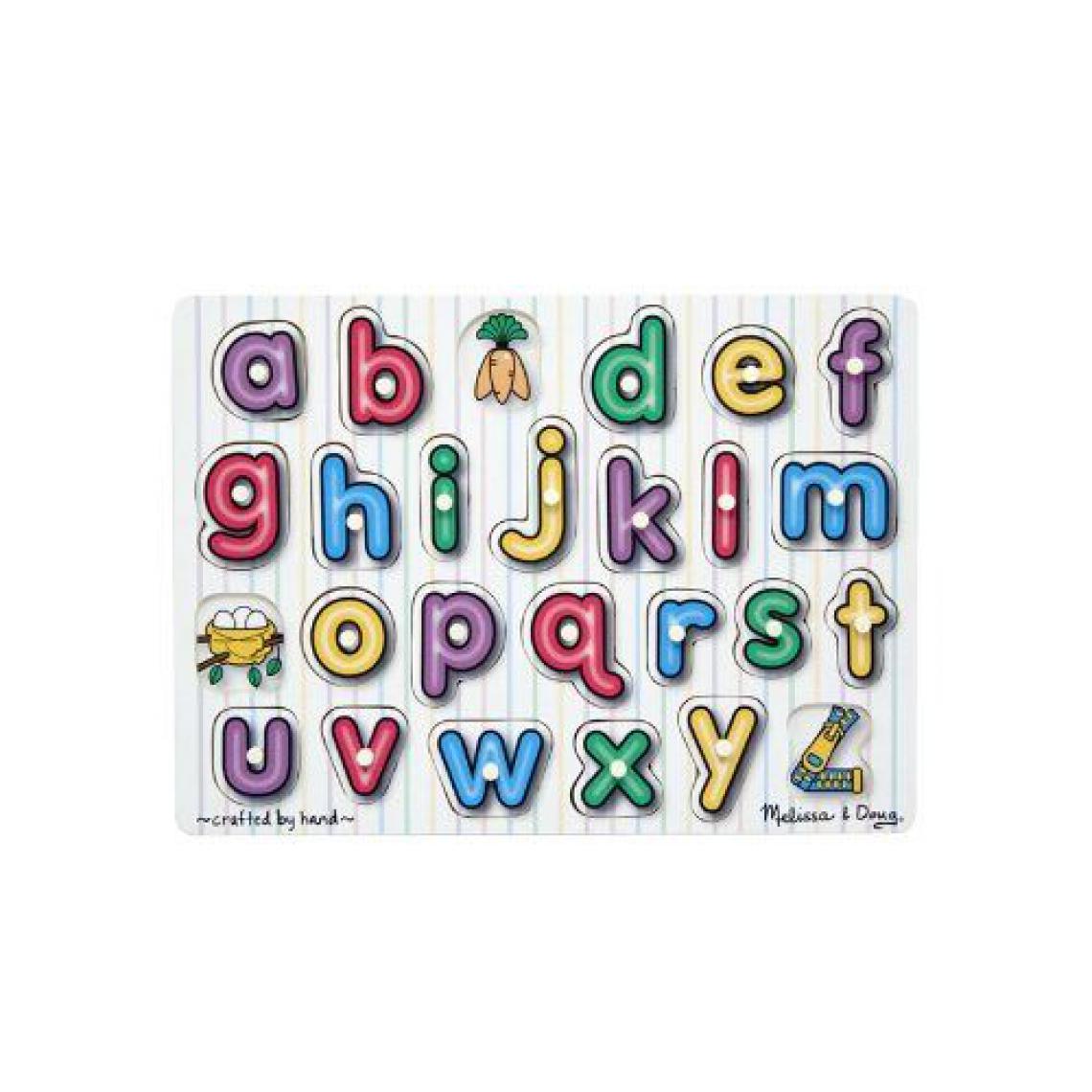 Inconnu - Melissa & Doug - 13272 - Puzzle - See Inside Alphabet Peg - Animaux