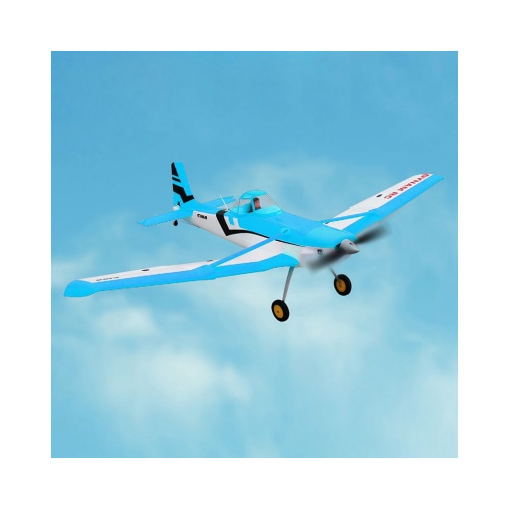 Wewoo - Avion Modélisme bleu 1500mm Wingspan RC Trainer Modèle À Télécommande, Récepteur 2.4GHz inclus avec 6-Axe Gyro, Version SRTF - Accessoires et pièces