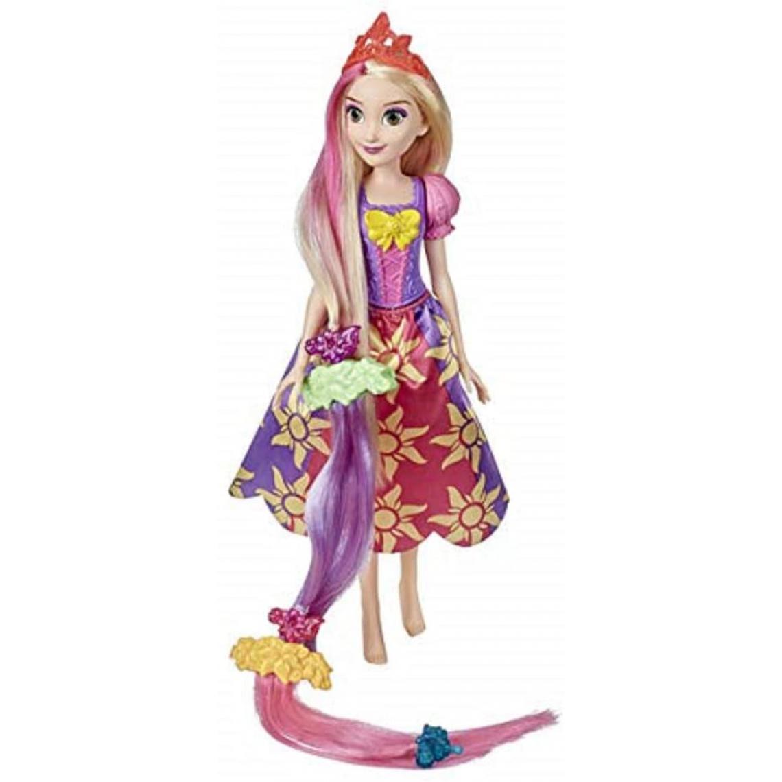 Disney Montres - poupée Princesse Disney Raiponce Chevelure Magique de 30cm - Poupées
