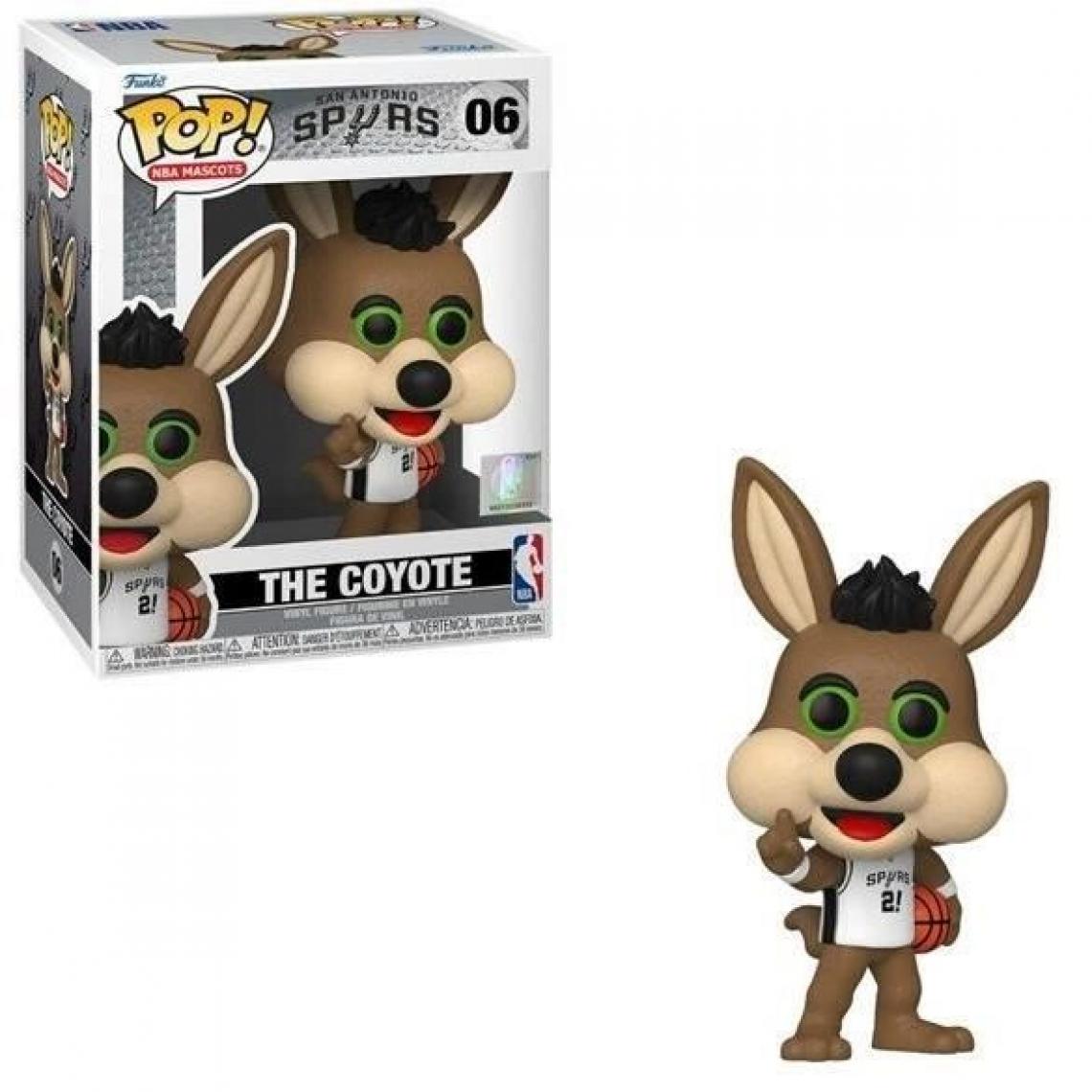 Funko - Figurine Funko Pop! NBA: Mascots- San Antonio- The Coyote - Mangas