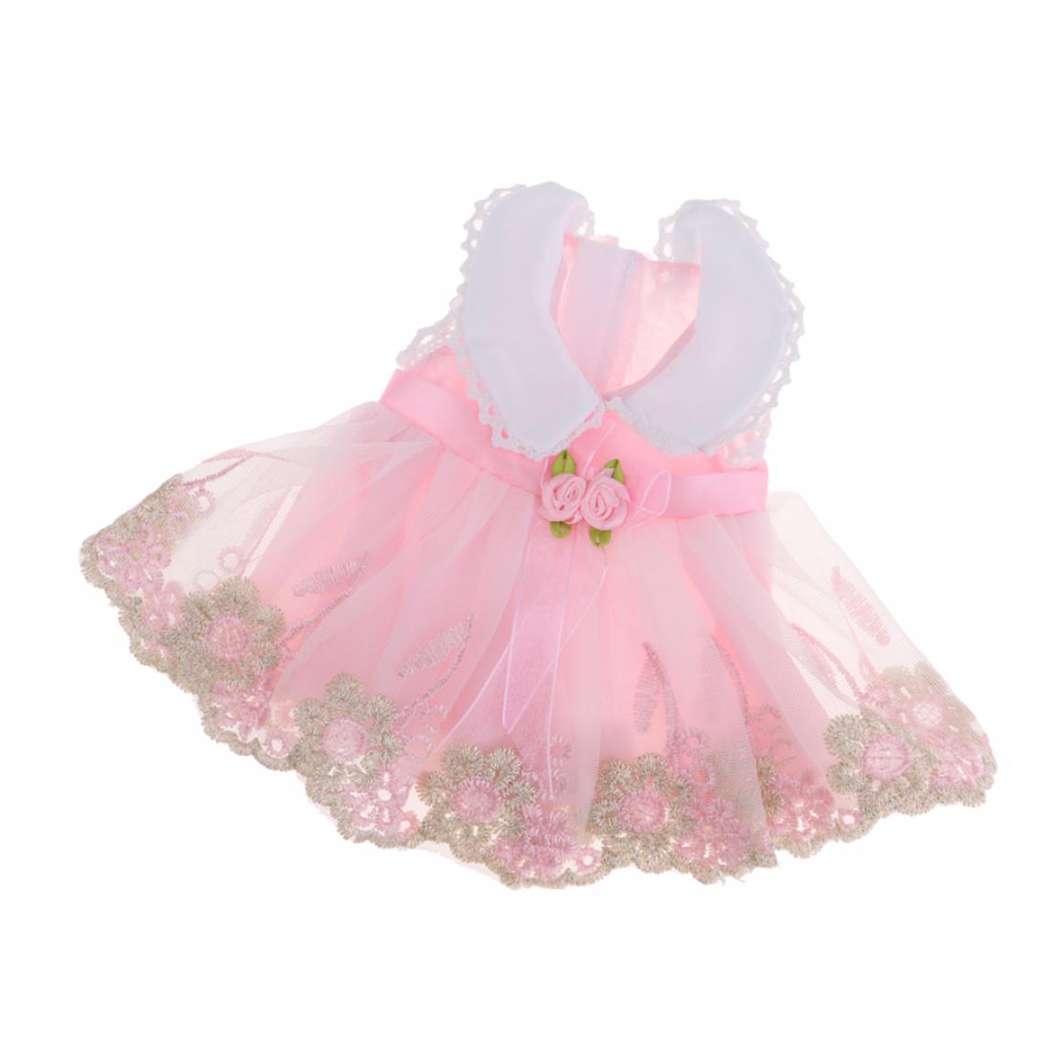 marque generique - Vêtements de poupée, Robe Princesse en Tissu Décoration 14'' Fille Américaine - Maisons de poupées