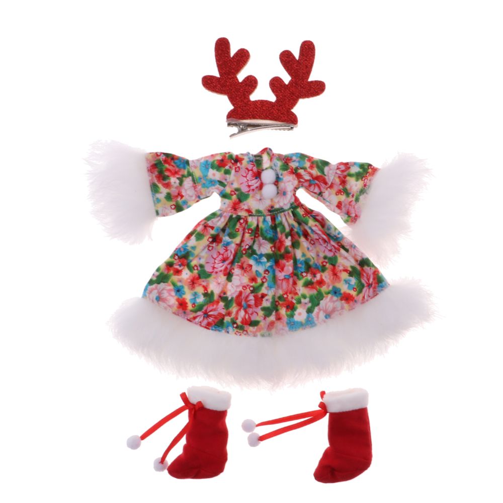 marque generique - Blythe Doll Christmas Outfit - Poupons