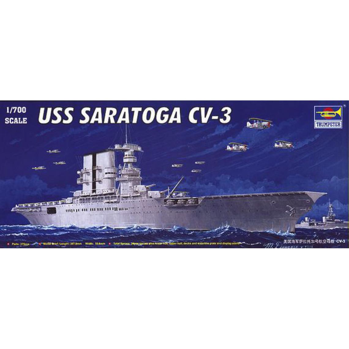 Trumpeter - USS Saratoga CV-3 - 1:700e - Trumpeter - Accessoires et pièces