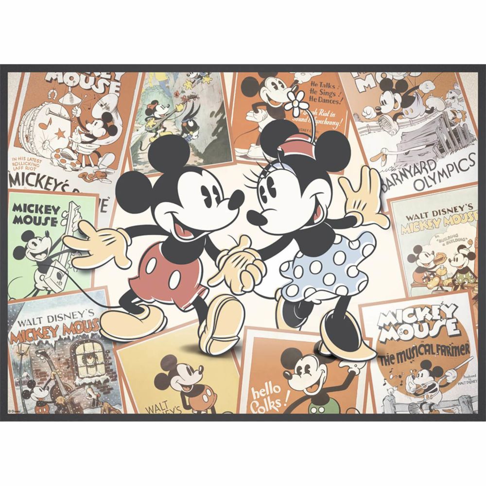 Nathan - Puzzle N 500 p - Souvenirs de Mickey / Disney - Animaux