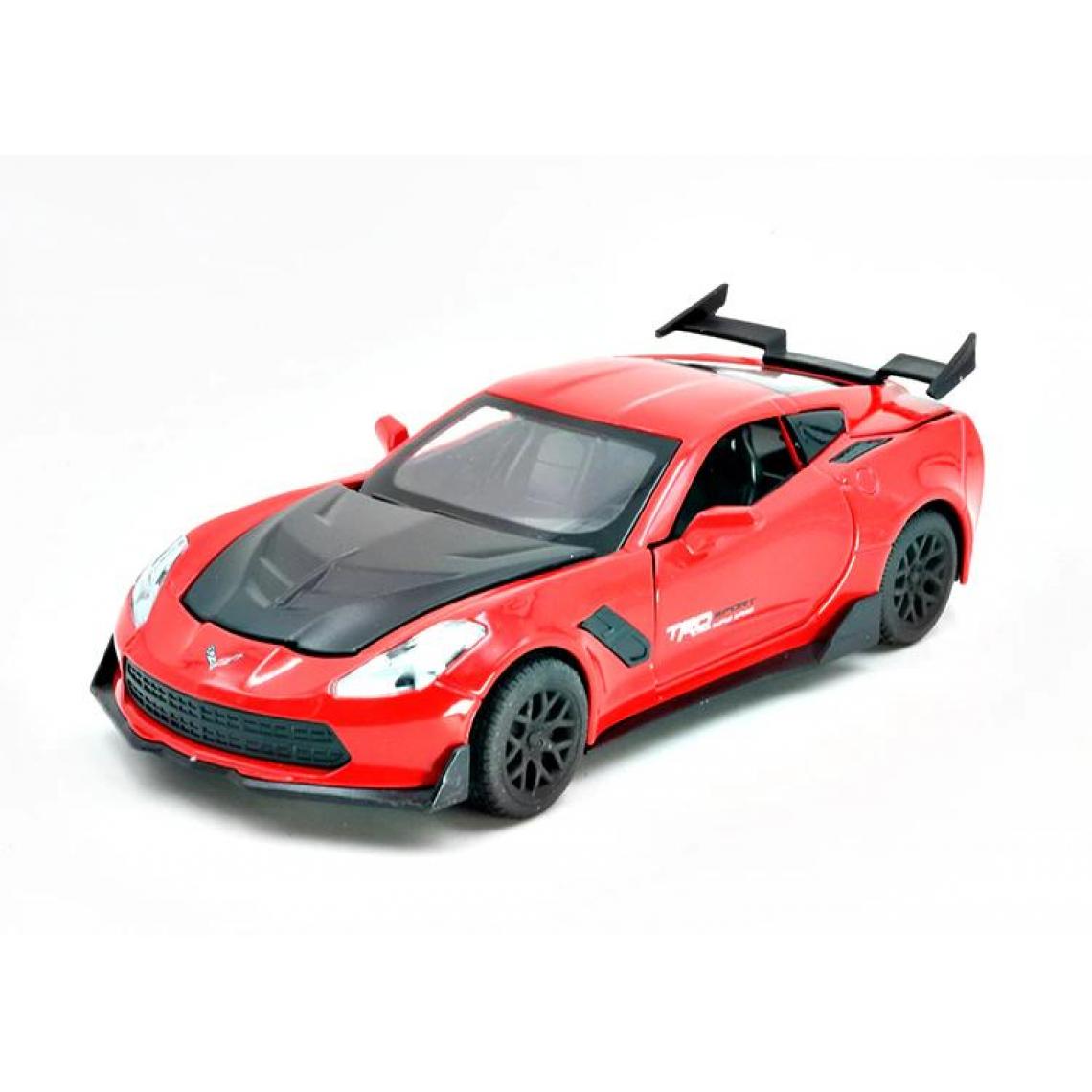 Universal - Die Casting 1: 32 Corvette Supercar Modèle Voiture Alliage Voiture Simulation Retirer le véhicule Jouet de voiture pour cadeaux pour enfants | Die Casting Toy Car(Rouge) - Voitures