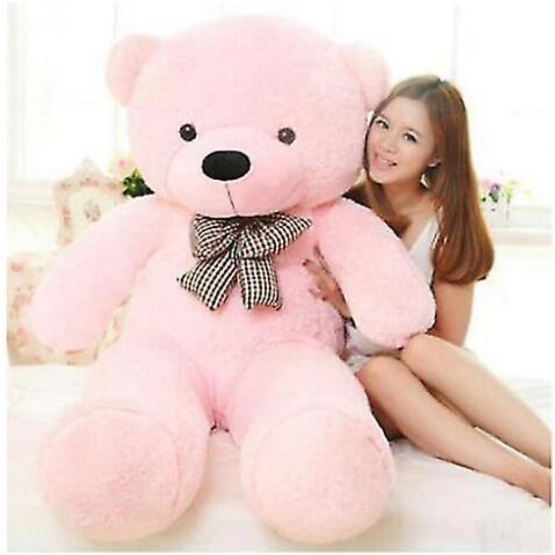 Universal - Pink Stuffed Giant Teddy Bear Plush Toy(120cm) - Animaux