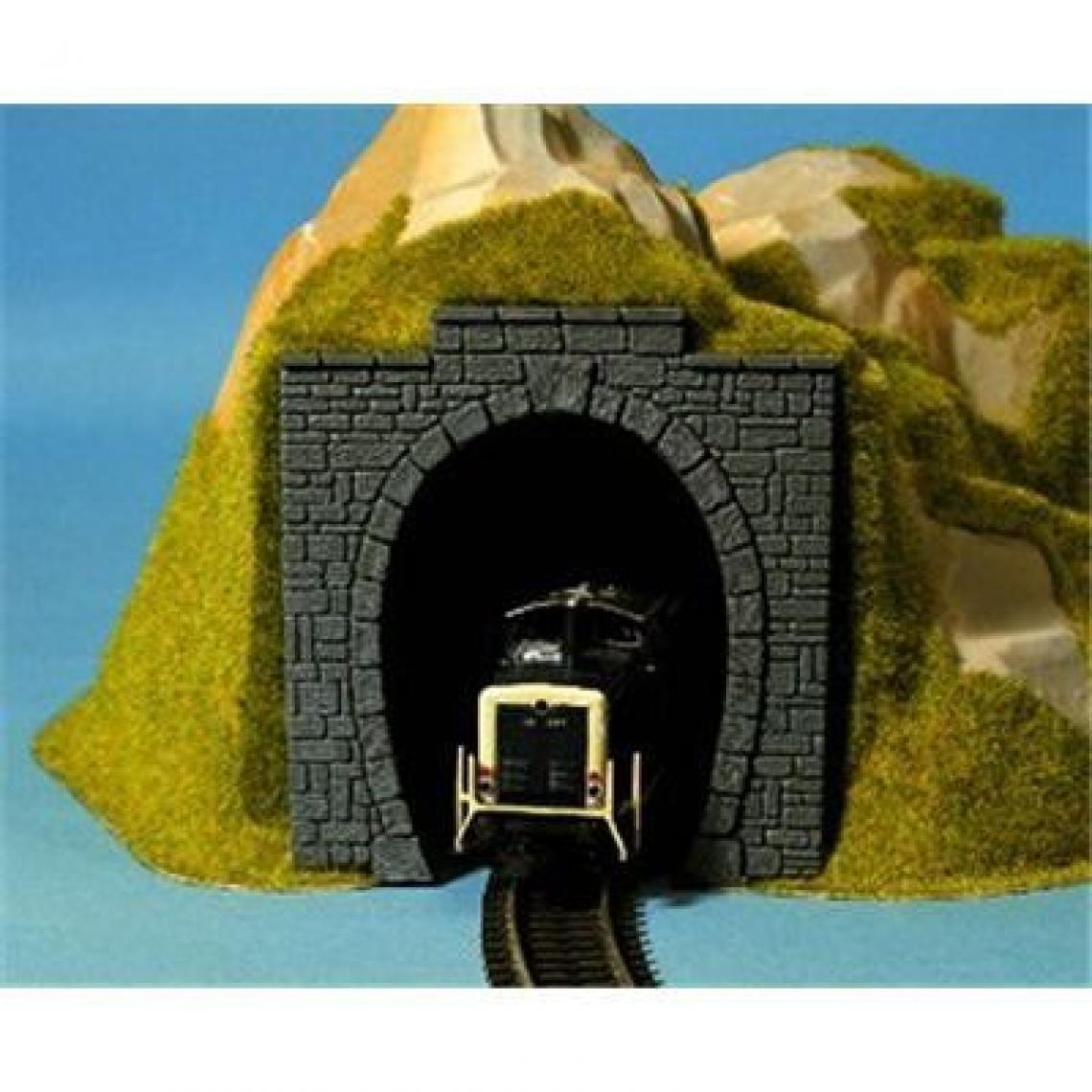 Inconnu - Noch 34400 5.5 x 6.5 cm portail de Tunnel Plastique seule piste Paysage à modeler (2 pièces) - Accessoires et pièces