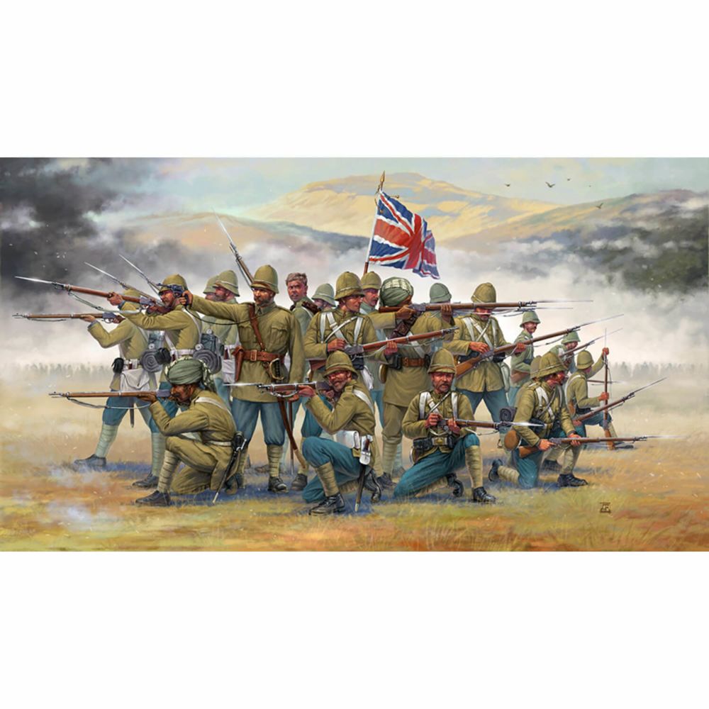 Italeri - Figurines militaires : Infanterie Britannique/Sepoys - Guerriers