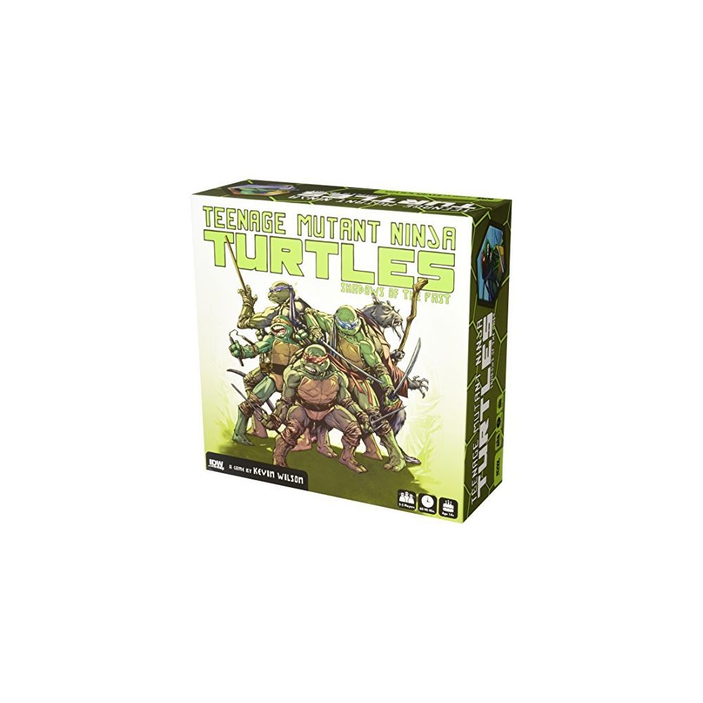 Idw Games - IDW Games Teenage Mutant Ninja Turtles Shadows of The Past Board Game - Jeux de cartes