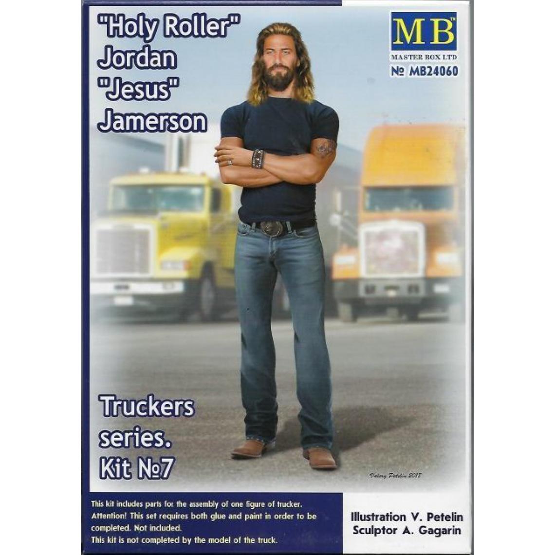 Master Box - Truckers series"Holy Roller"Jordan"Jesus Jamerson- 1:24e - Master Box Ltd. - Accessoires et pièces