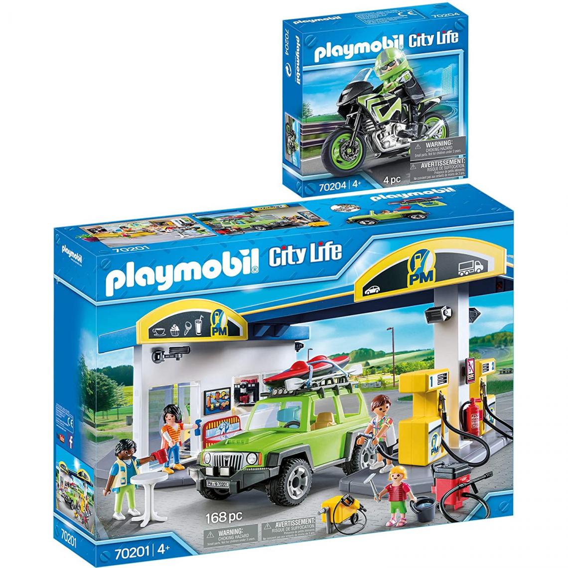 Playmobil - PLAYMOBIL 70201 70204 - City Life – 70201+70204 - Playmobil