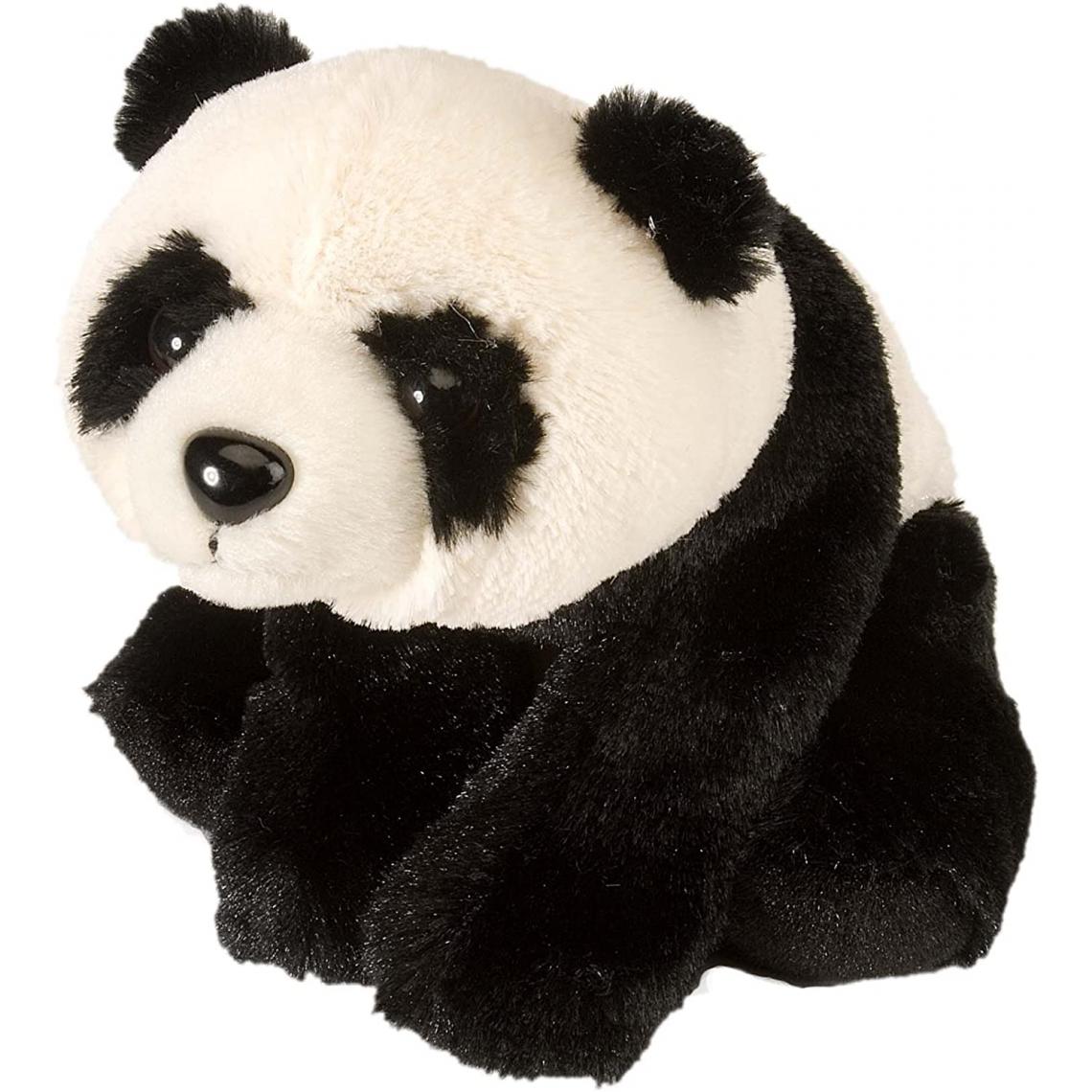 Wild Republic - peluche Bébé Panda de 20 cm noir blanc - Animaux