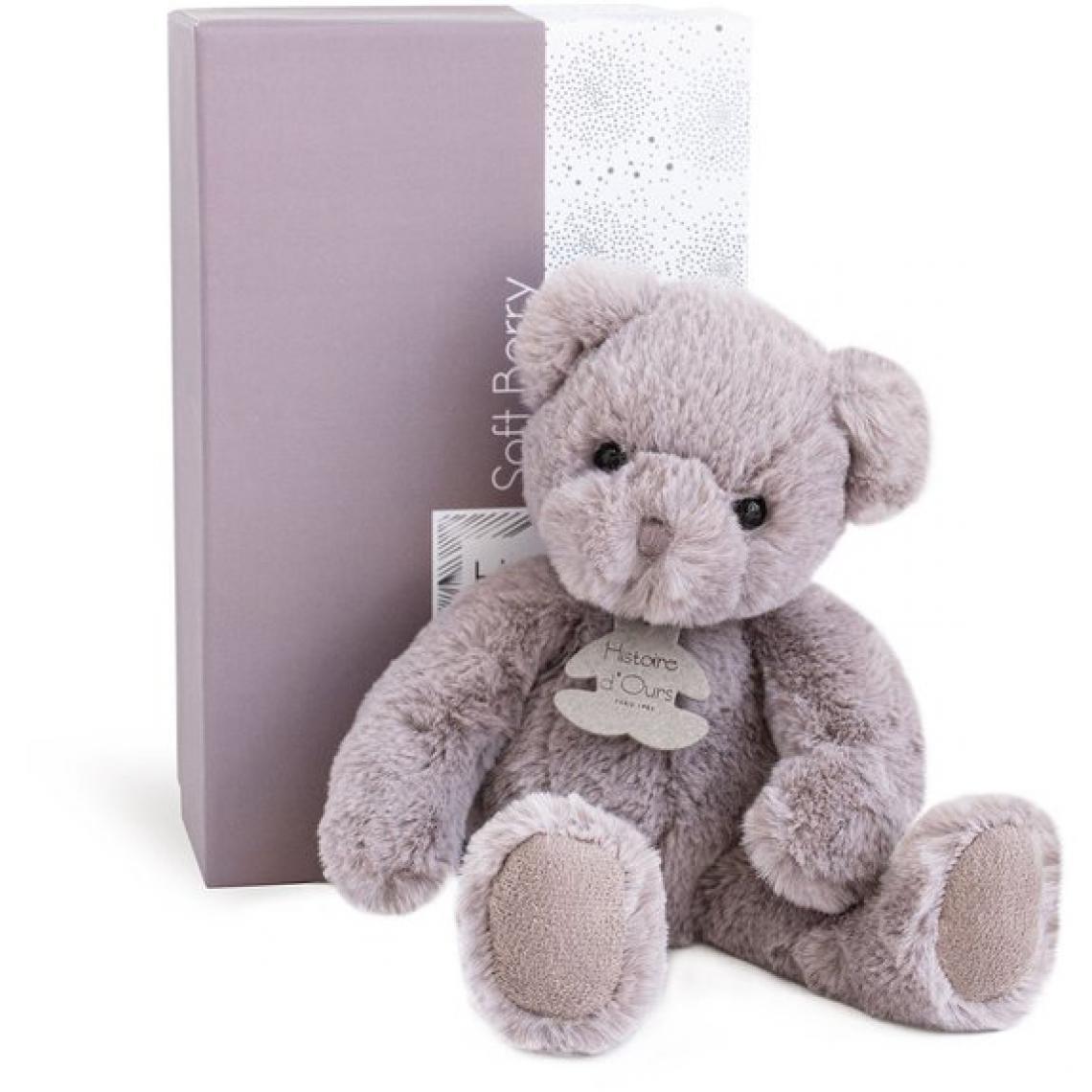 Ludendo - Peluche Ours Soft Berry 28 cm - Animaux