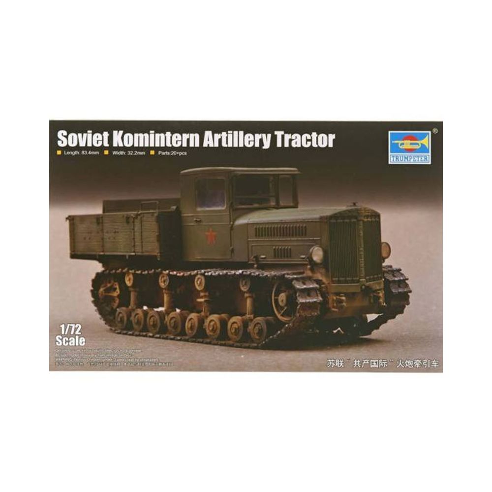 Trumpeter - Maquette véhicule militaire : Soviet Komintern Artillery Tractor - Avions