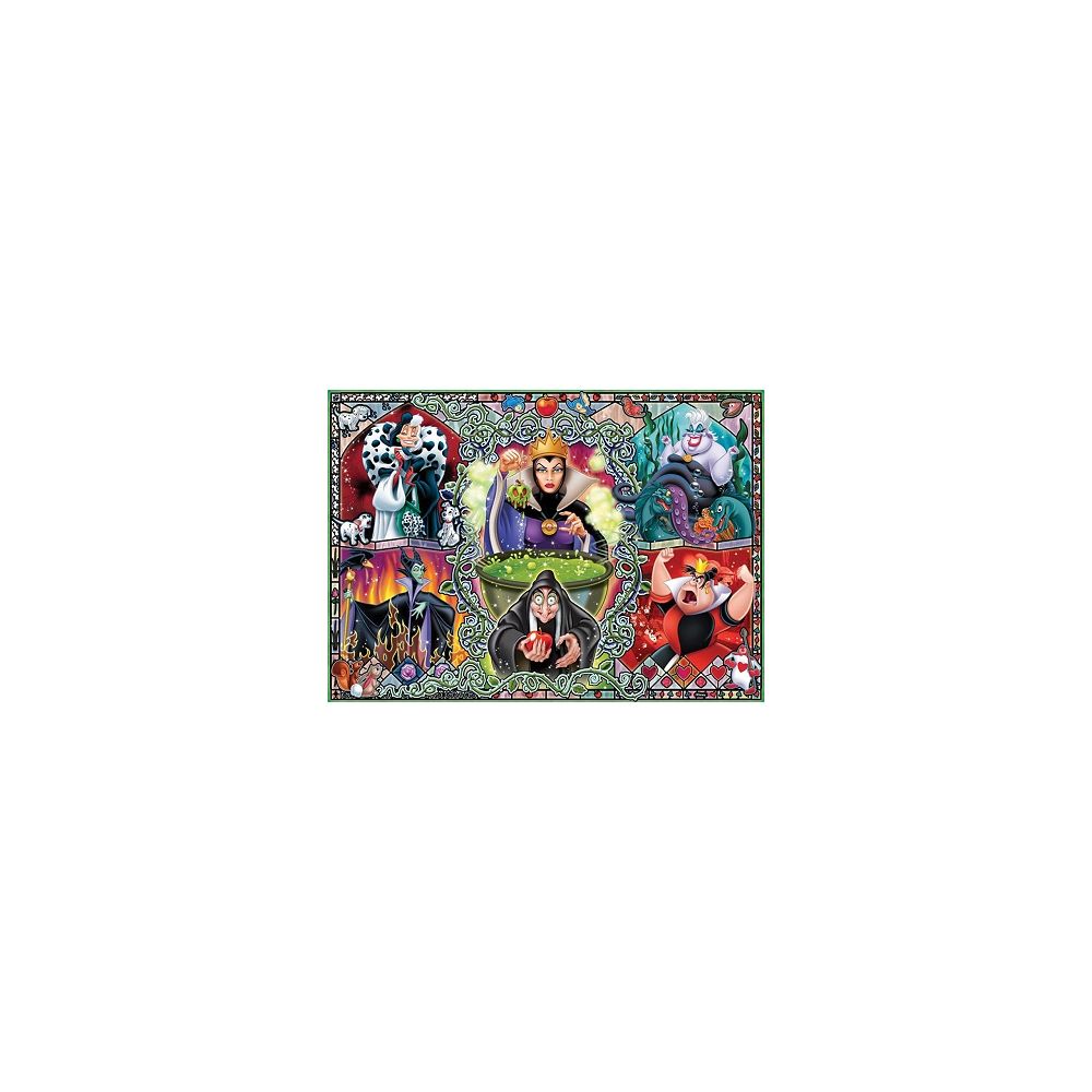 Ravensburger - Puzzle 1000 pièces - Sorcières de Disney - Animaux