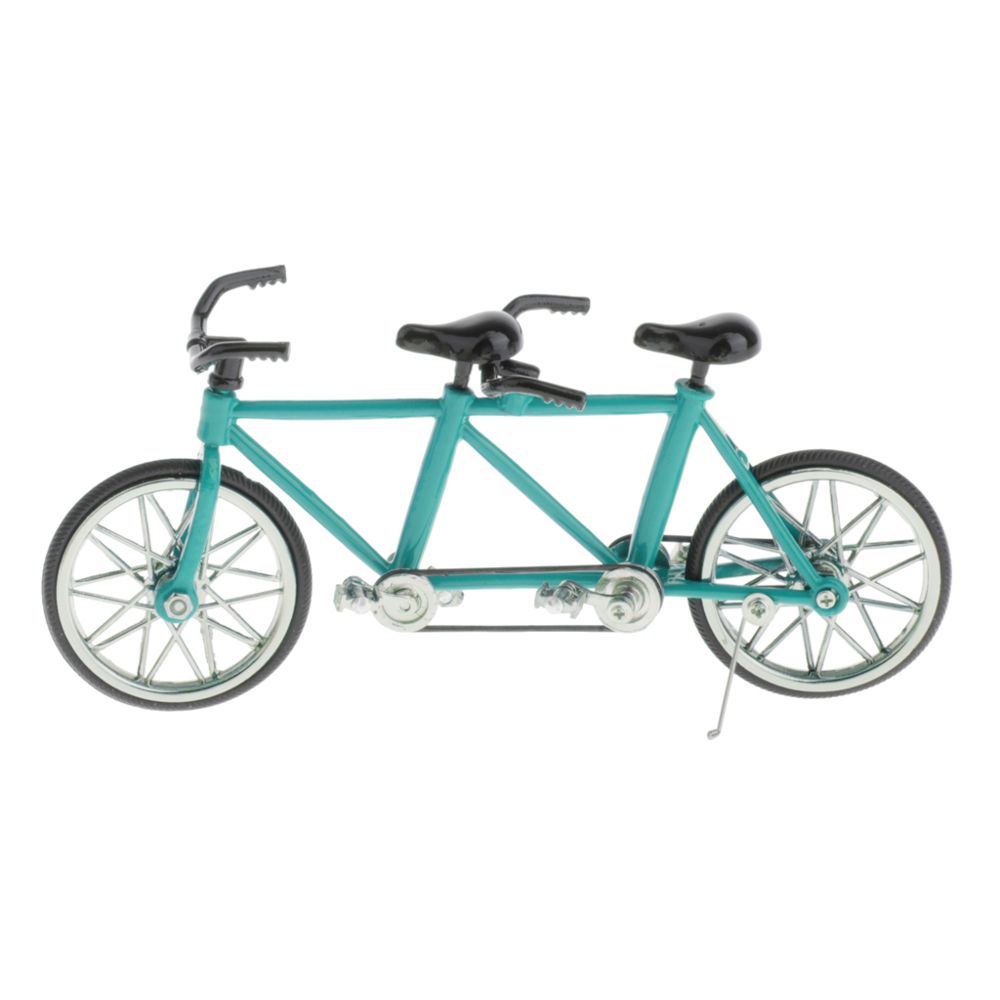 marque generique - Échelle 1:16 Vélo Vélo Modèle De Réplique Jouet Collectibles Bleu - Motos