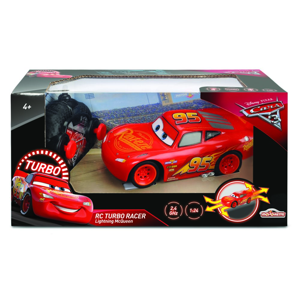 Smoby - DISNEY - CARS 3 - Voiture RC Flash Mc Queen - 213084003 - Voitures RC