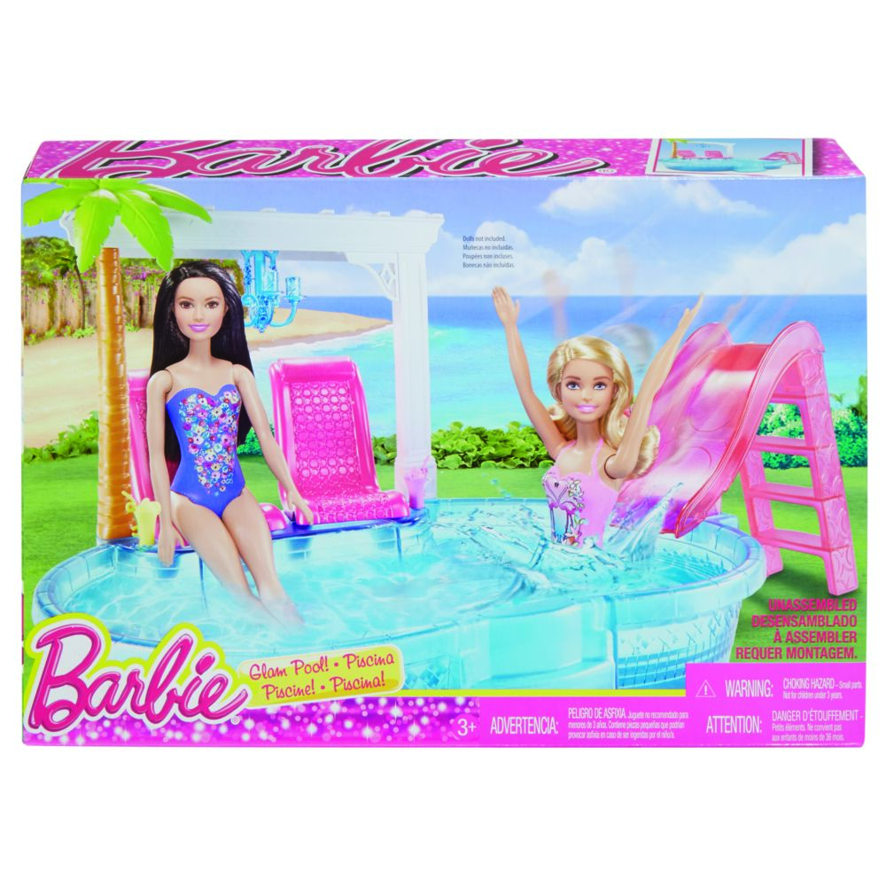 Barbie - PISCINE GLAMOUR - DGW22 - Poupées