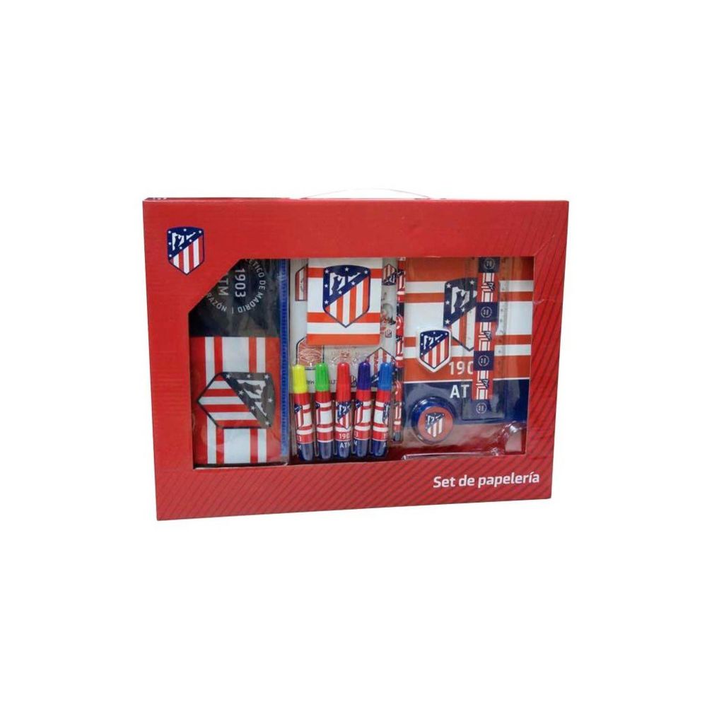 marque generique - CYP BRANDS - Atletico de Madrid Set de papeleria 20 Pièces - Jeux d'éveil