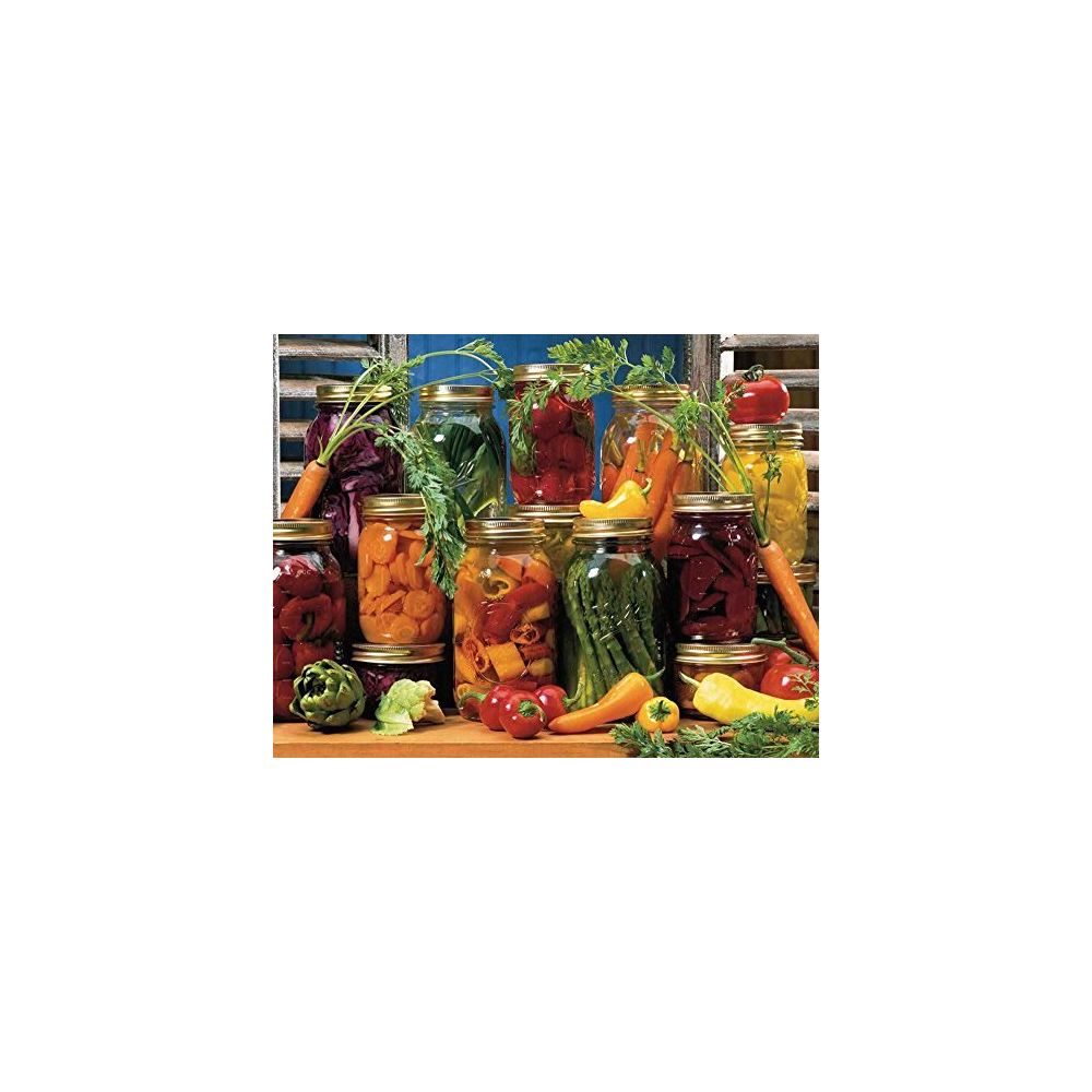 Springbok - Springbok Puzzles - Canned Veggies - 500 Piece Jigsaw Puzzle - Large 18 Inches by 235 Inches Puzzle - Made in USA - Unique Cut Interlocking Pieces - Accessoires Puzzles