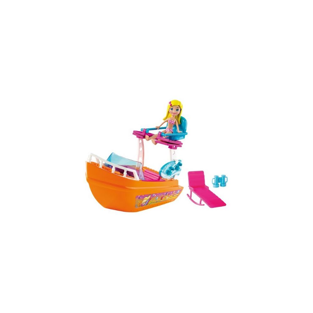 Polly Pocket - Polly Pocket Adventure Cruisin Boat - Voitures