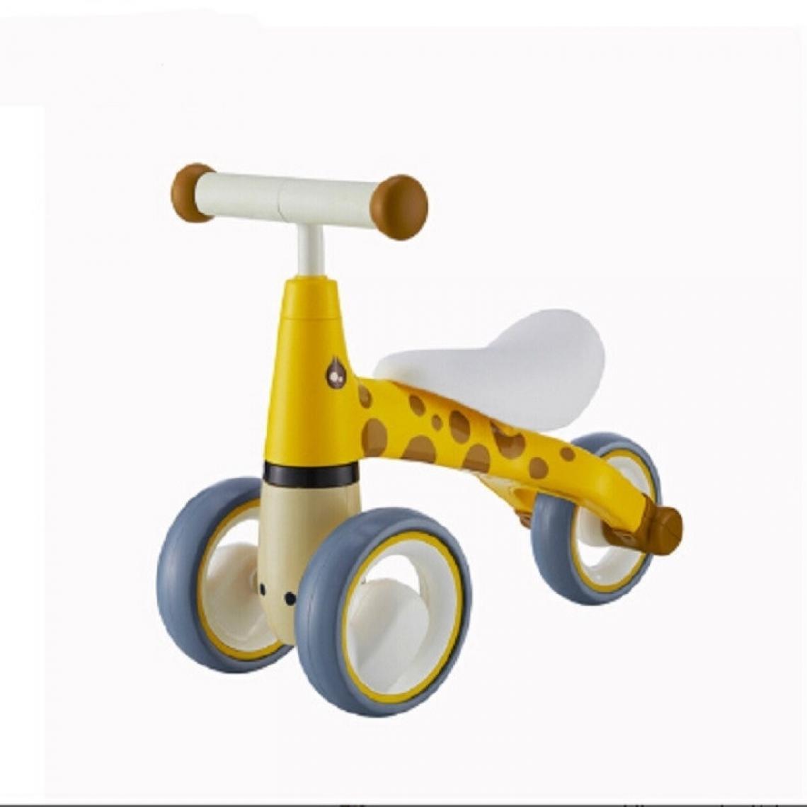 Wewoo - Jouet pour Baby Walker Balance Car sans pédales Sliding 1-3 ansvoiture de toboggan enfants jaune - Jeux d'éveil