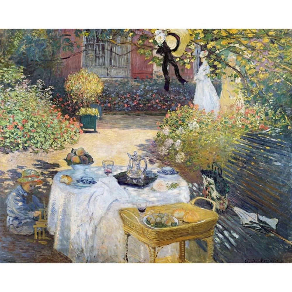 Puzzles Michele Wilson - Puzzle d'art en bois 350 pièces : Le déjeuner, Claude Monet - Animaux