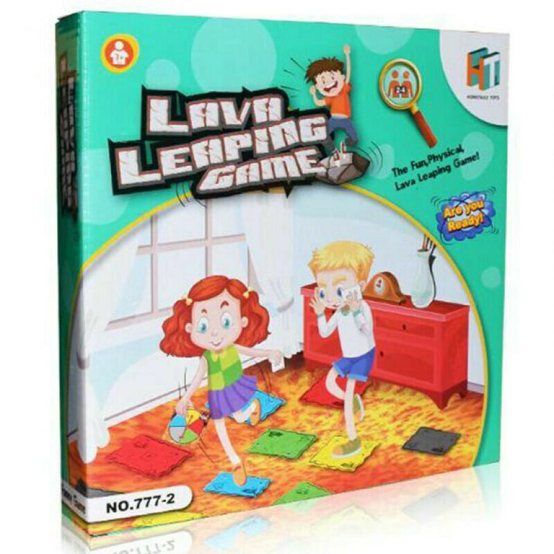 Universal - Enfants et adultes lave sauter le sol est lave facile à jouer jeu de jouet de planche(Coloré) - Jeux de cartes