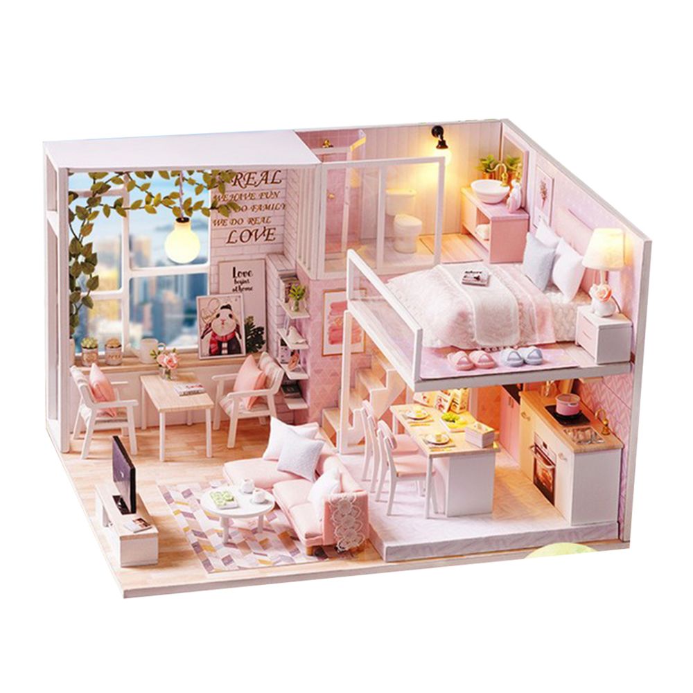 marque generique - Maison de poupée miniature bricolage - Poupées