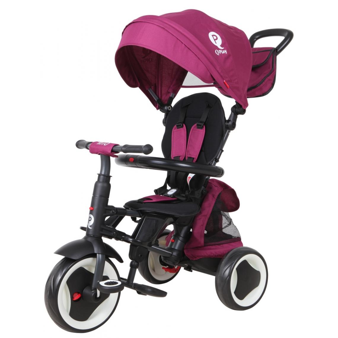 Qplay - Qplay Tricycle Rito Plus - Violet - Tricycle