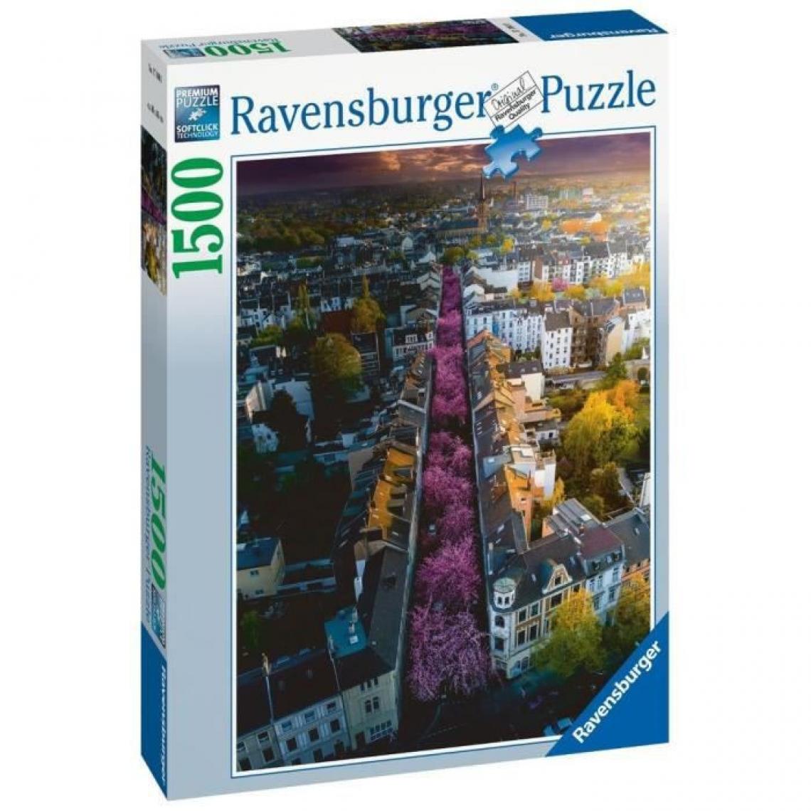 Ravensburger - Ravensburger - Puzzle 1500 pieces - Bonn en fleurs - Jeux d'adresse