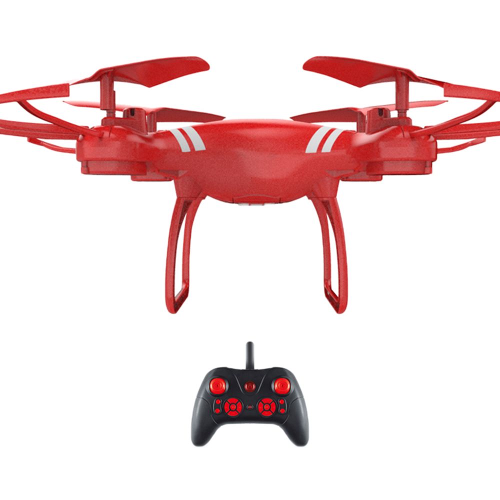 marque generique - KY101 Drone Quadricoptère RC HD WiFi Altitude Maintien 1 Touche Retour Atterrissage Off Rouge - Voitures