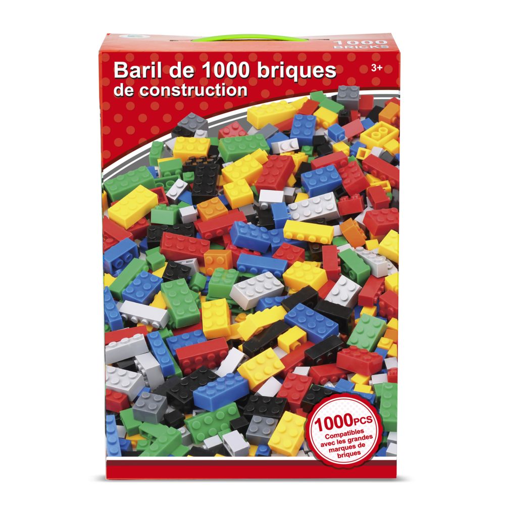 Wdk Partner - Pack 1000 briques - Briques Lego