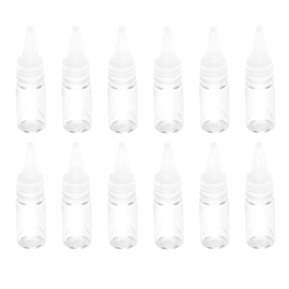 marque generique - 12pcs / lot 10ml en plastique vide compressible compte-gouttes anti-corrosion bouteille - Accessoires et pièces