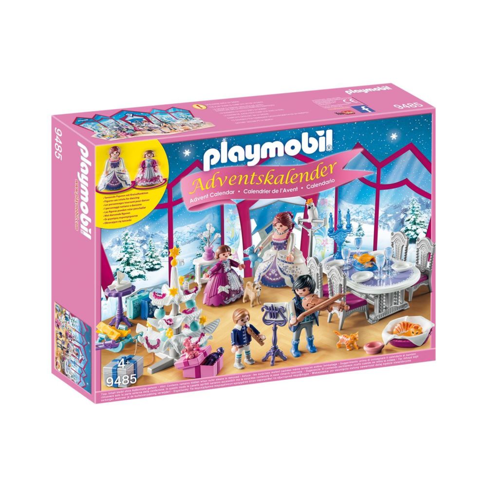Playmobil - PLAYMOBIL 9485 Calendrier de l'Avent - 'Bal de Noël au salon de Cristal - Animaux