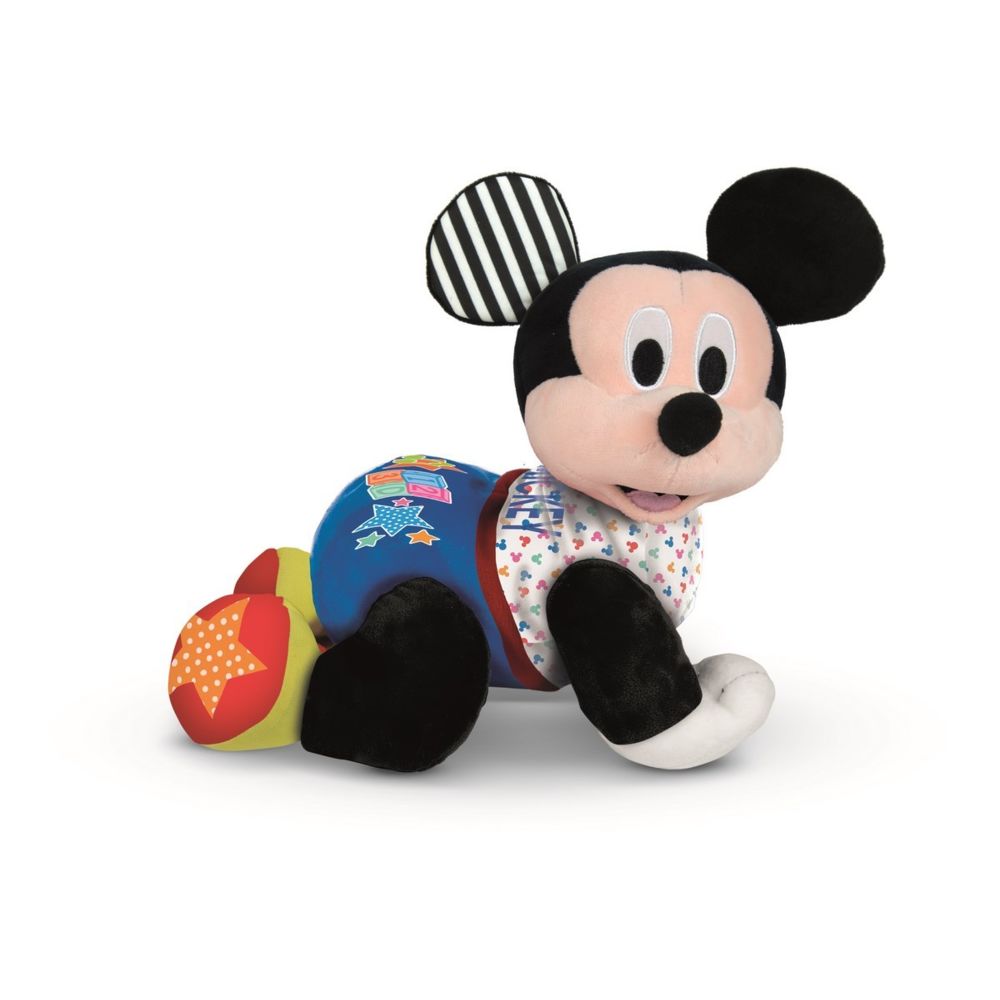 Clementoni - Baby Mickey fait du 4 pattes - Peluches interactives