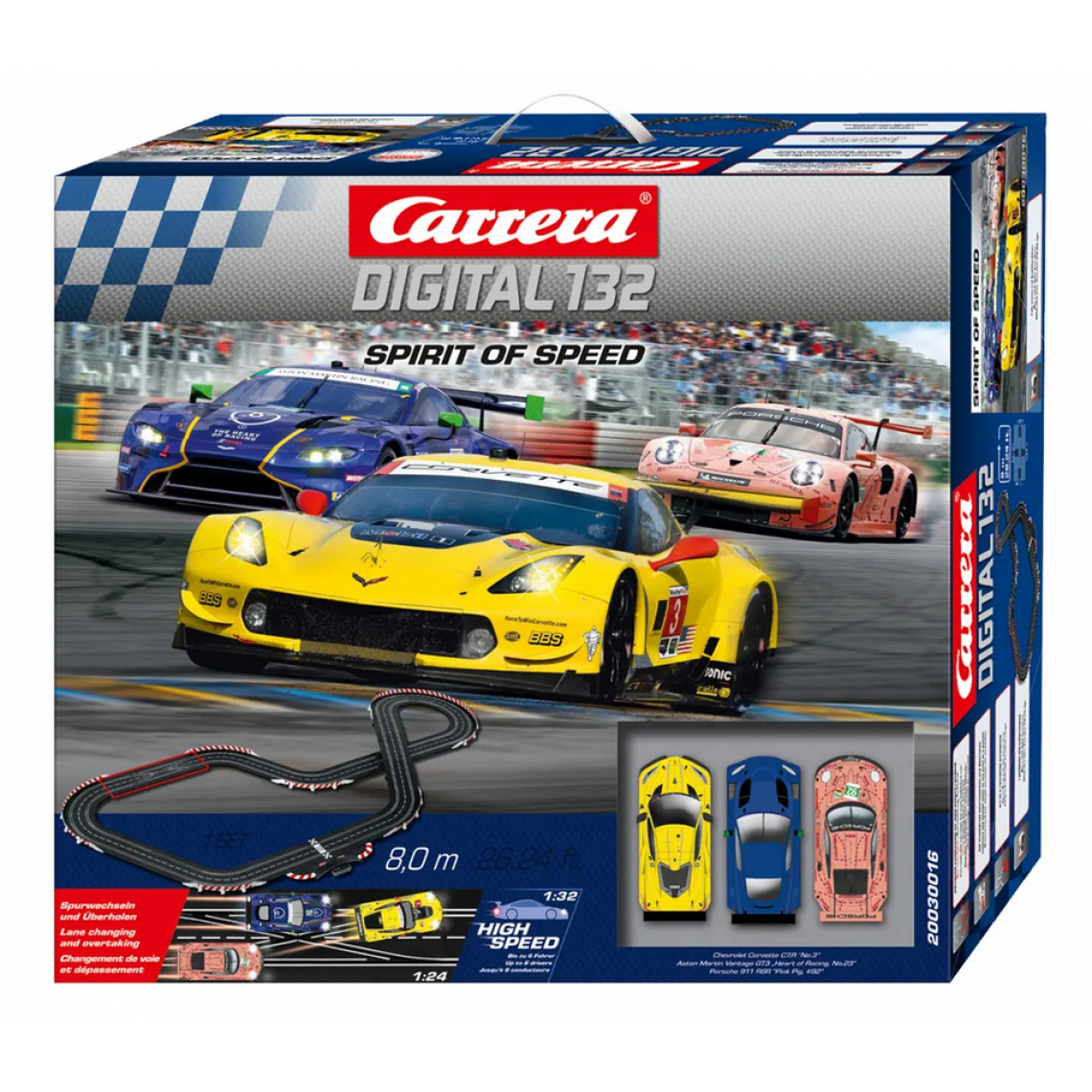 Carrera Montres - Circuit SPIRIT OF SPEED Carrera 1/32 - Circuits