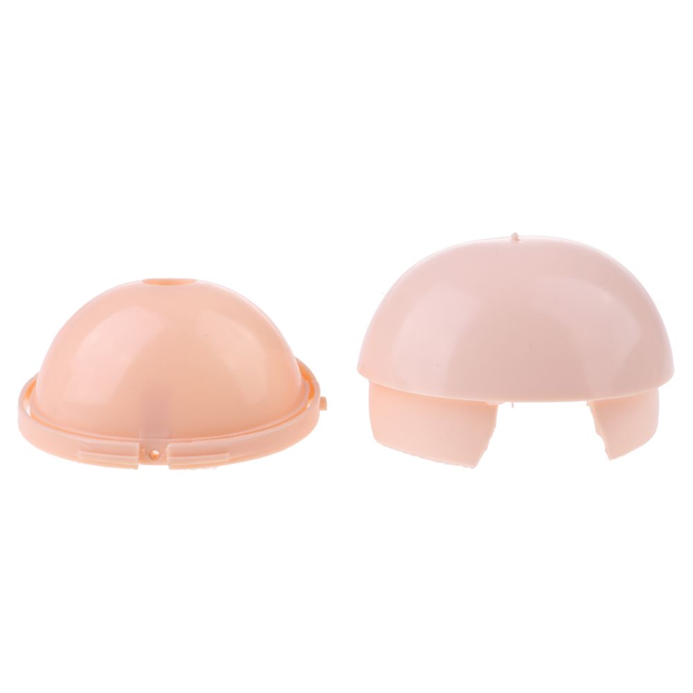 marque generique - 12 tête de poupée cuir chevelu shell kit pour neo blythe poupée nue personnalisé tanné léger - Poupons