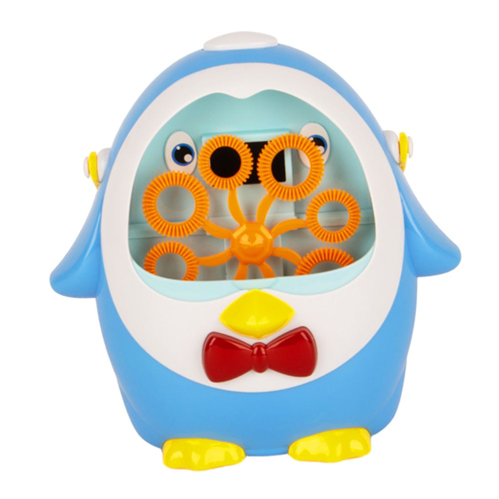 marque generique - Portable mignon pingouin automatique machine à bulles souffleur maker enfants plein air jouet - Jeux de récréation